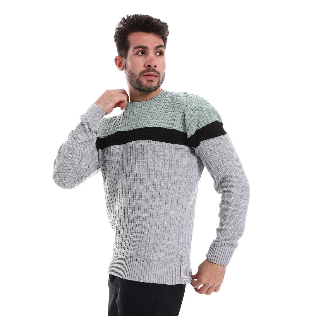 Men's Multi-Design Wool Pullover